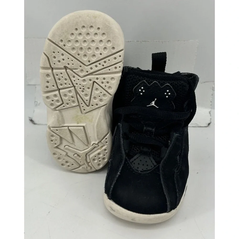 Nike Air Jordan True Flight Black 343797-050 Toddler Size 4C